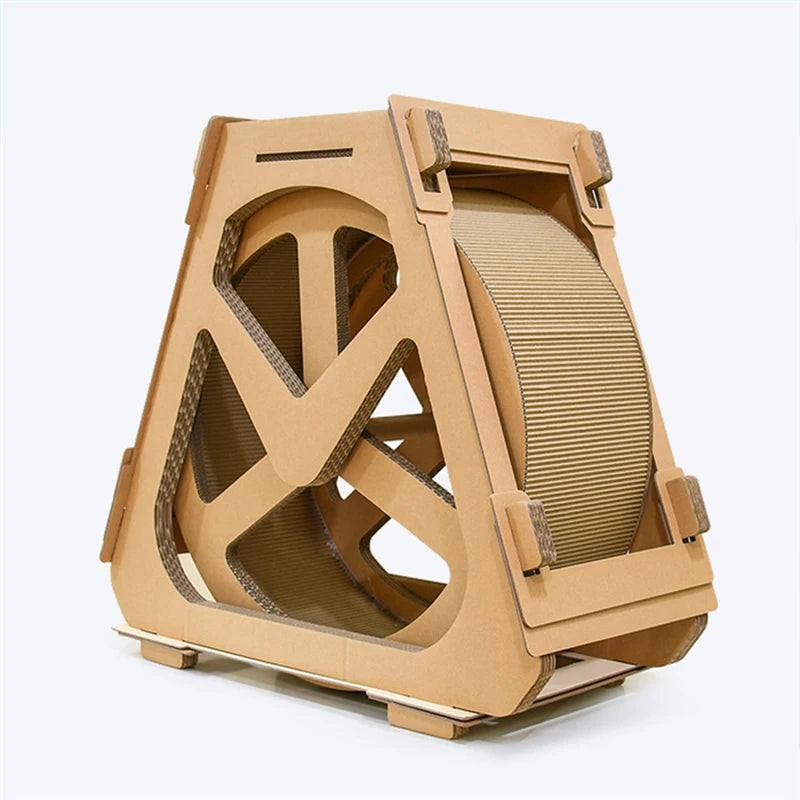 Increase the size of the water wheel, Ferris wheel, cat scratching board, cat climbing frame, cat nest, corrugated paper, and ro