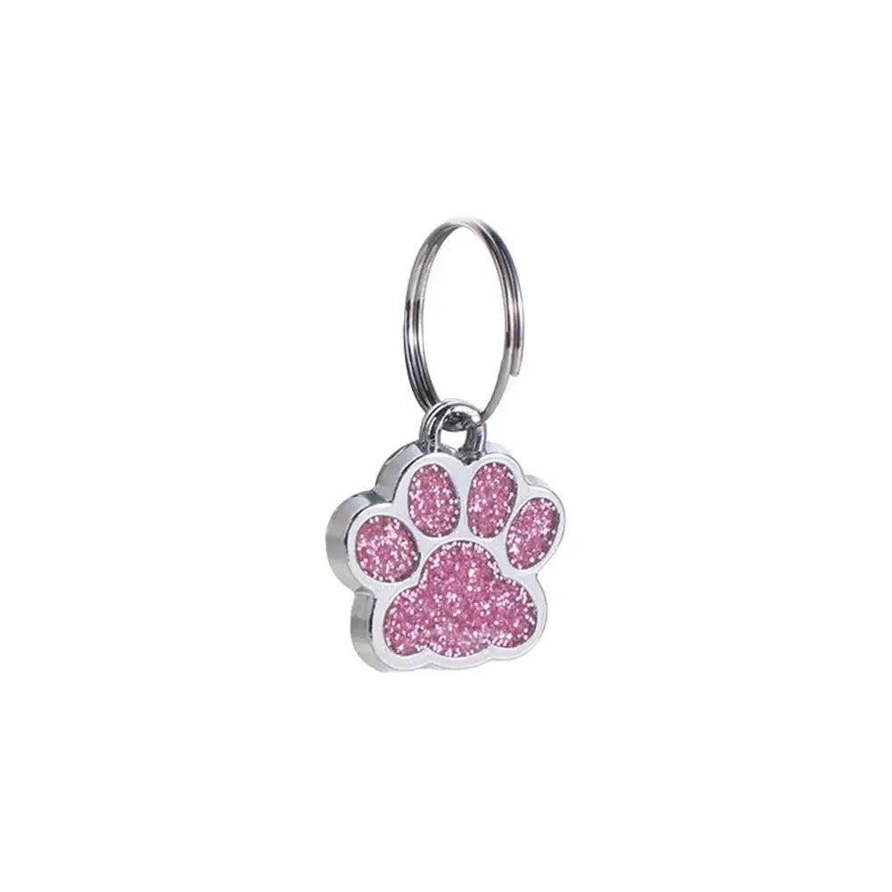Pet ID Card Crown Pet ID Name Tag Loss Prevention Zinc Alloy Pet Nameplate Personalized Dog Hanging Tag For Cats Dogs