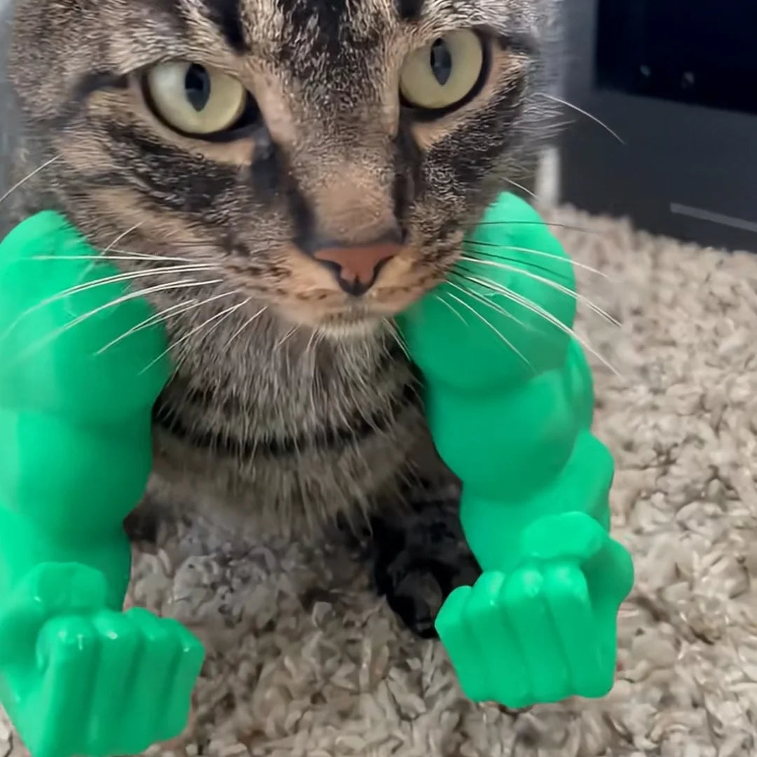 Cat Muscle Arm 3D Printed Neck Arm With Muscle Pet Cosplay Costume Accessories For Halloween Birthday Party Supplies Pet Product