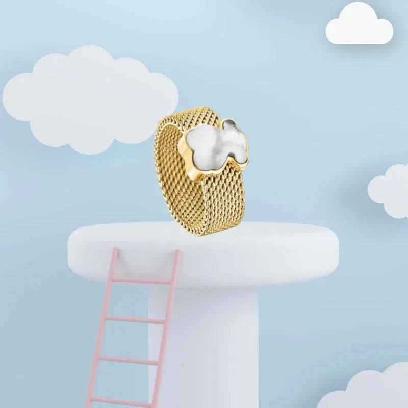 2025 popular TO jewelry trend 100% pure silver texture Spanish jewelry high-end retro unique personality color accessories