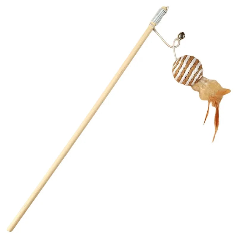 Cat toys funny cat sticks cat self fun relieve boredom little mouse with bell bite resistant little cat consumes energy