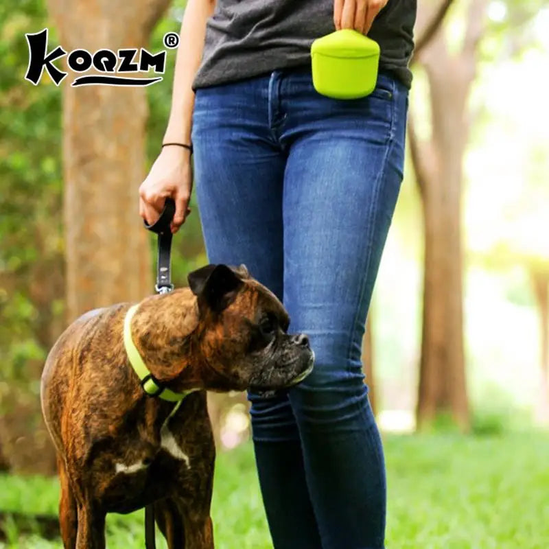 The New Pet Dog Puppy Treat Bag Pouch Walk Obedience Training Reward Biscuit