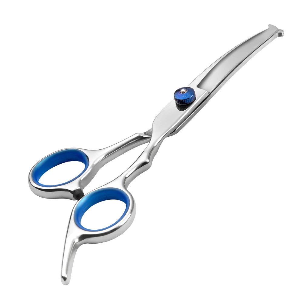 1PC 6-Inch Teddy Dog Hair Scissors Pet Scissors Clean Grooming Tools Safe Round Head Scissors