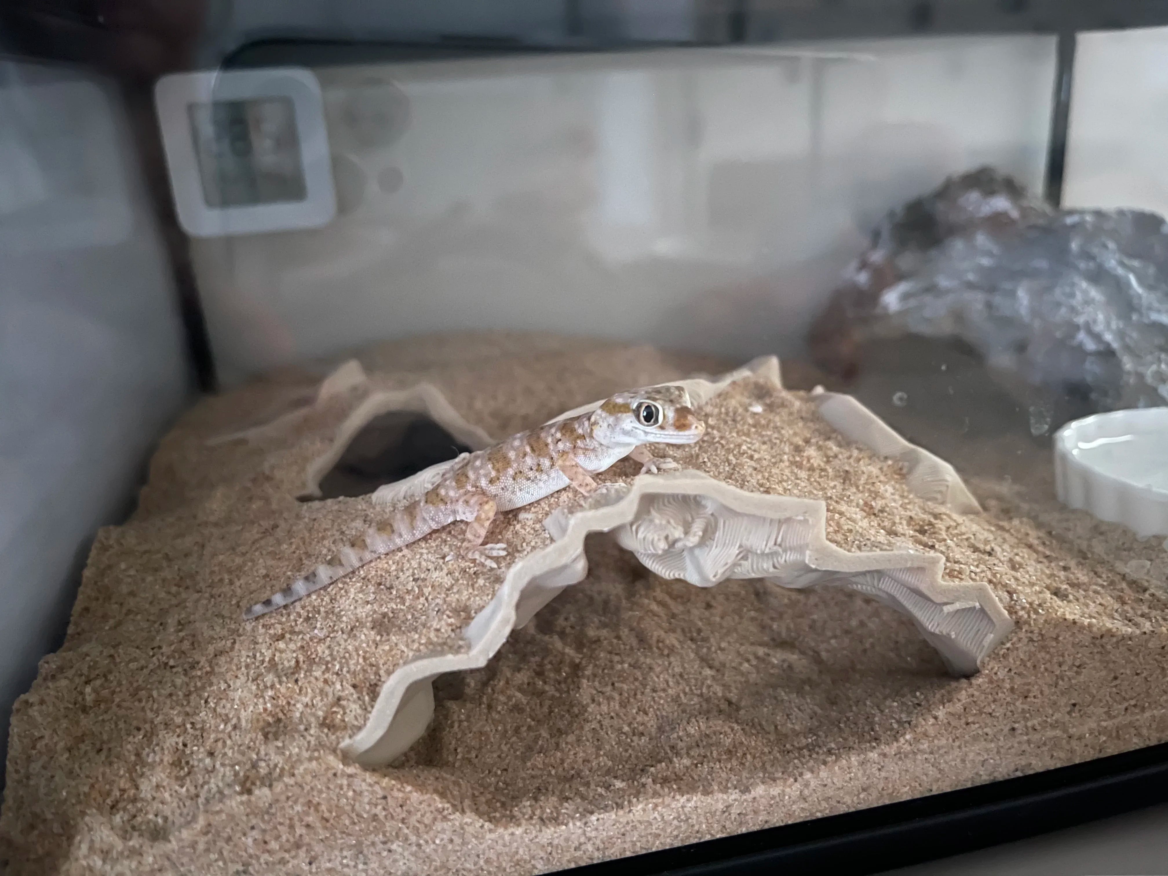 3D Printed Fish Tank Underground Cave Shelter Hideout for Fish Shrimp Reptile,Landscaping Ornaments Aqaurium Decorations