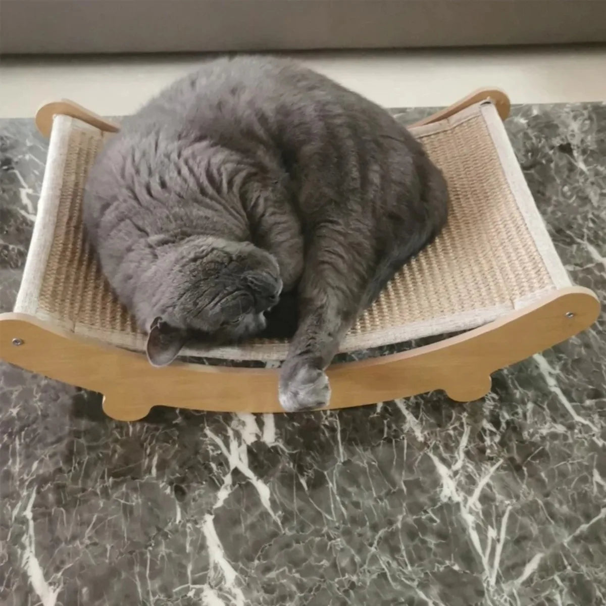 Cat Scratching Pads Multifuction Wooden Cats Sleeping Bed Detachable Wear-resistant Cat Scratch Board Kitten Grinding Cats Toys