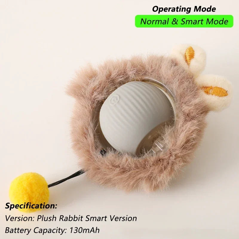 Cat Toys for Kitten Cats Ball Toys Pet Product Cat's Accessories for Home Automatic Electronic Indoor Interactive Cat Pet Toy