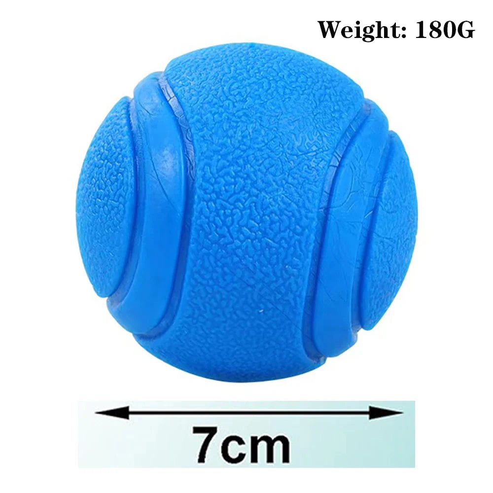 Dog Toy Ball Hard Rubber Solid Ball Non-Toxic Cleaning Teeth Durable To Chew And High Rebound Great Pet Play Training Supplies
