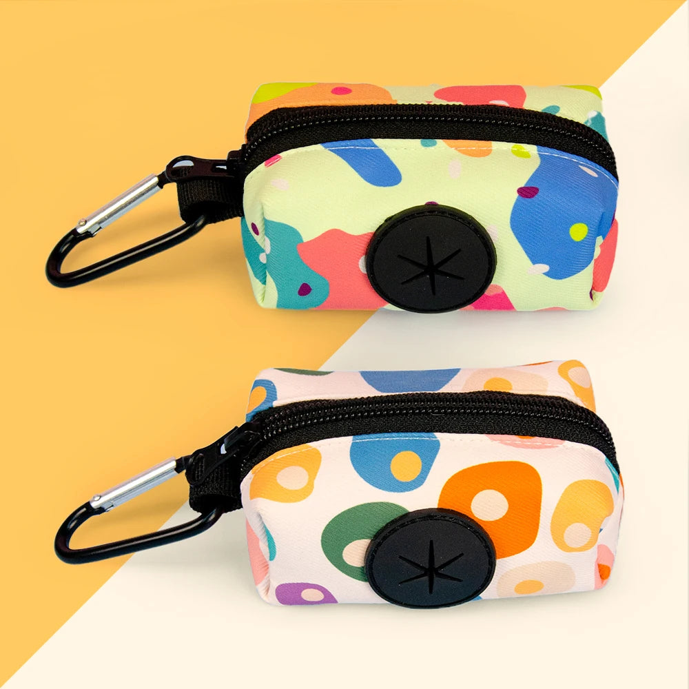 Economy 1pcs/2pcs dog poop bags with stylish design for quick cleanup ( no leash and waste bag)