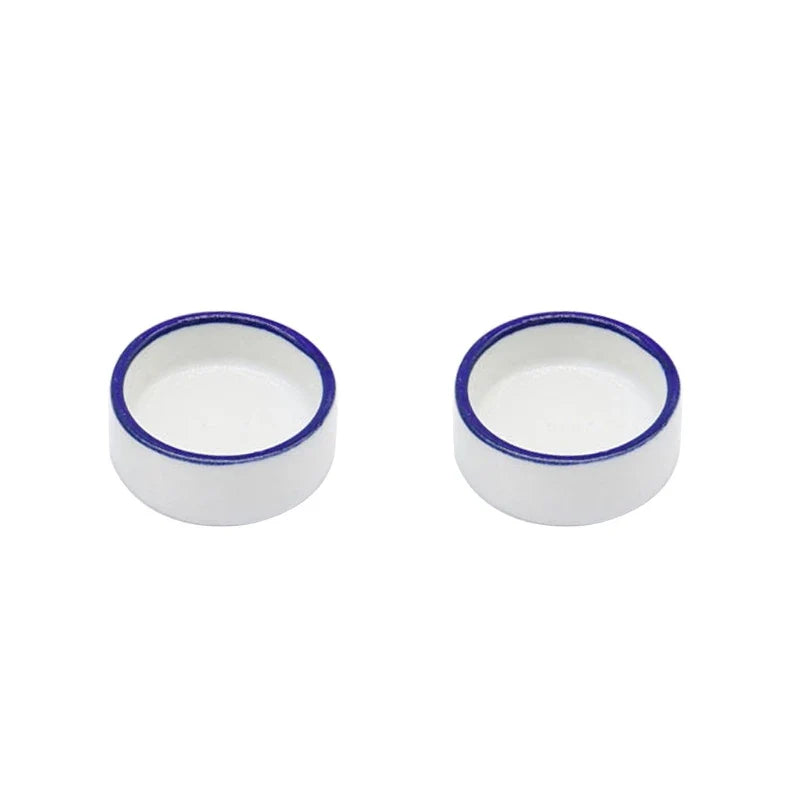 Reptile Bowl Spider Water Dish Round Food Bowl Ceramic Escape Proof Feeder for Small Medium Size Pet Tortoise DropShipping