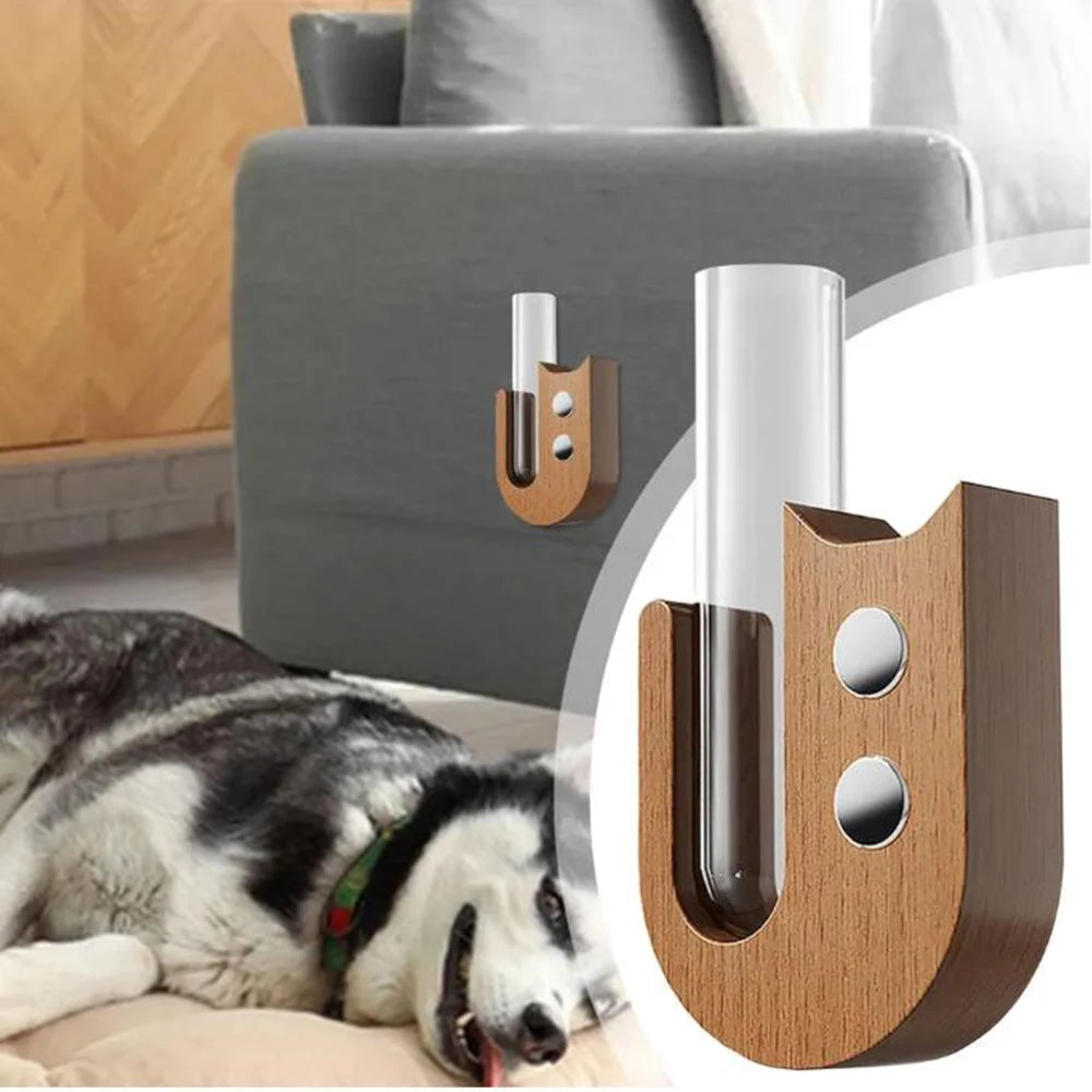 Cat Beard Storage Box Commemorative Pet Hair Preservation Souvenir Beard Collection Bottle Refrigerator Magnet Sticker