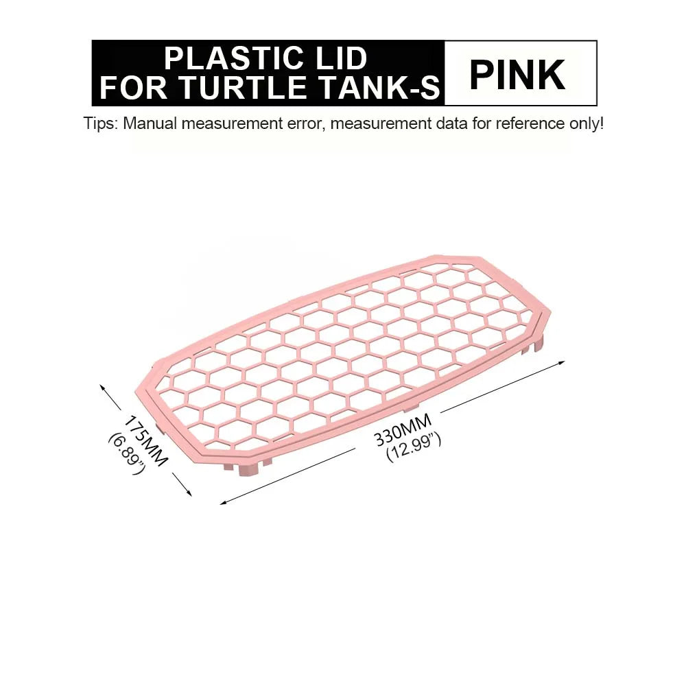 Nomoy Small Turtle Tank Amphibians Breeding Box Transparent Fish Tank Aquarium Fish Basking Platform Reptiles Accessories