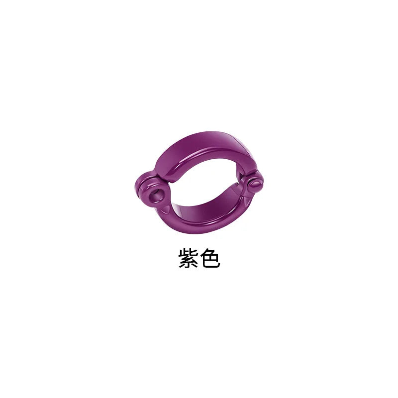 3.5-9.5mm Parrot Foot Rings Metal Pet Bird Leg Rings Outdoor Fly Training Activity Anti-Lost Opening Clip Leash Accessories