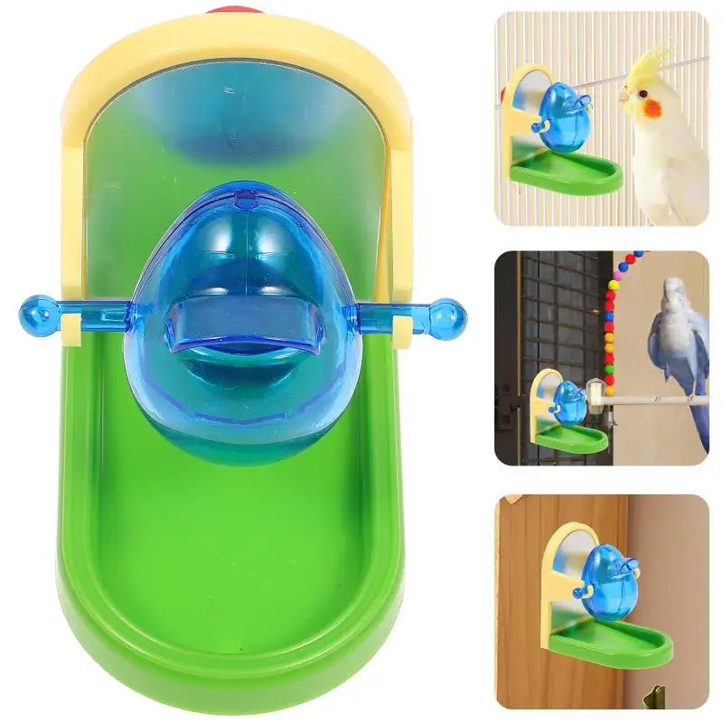 Developmental Toys Bird Foraging Toys Parrot Feeder Tabletop Training Toys Forage Box Intelligence Growth Cage Food Dispenser