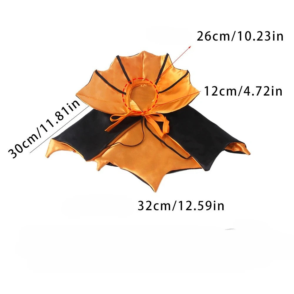 Funny Pet Dog Halloween Costume Dog Cat Costumes for Small Dogs Cosplay Vampire Cloak  Dog Cat Clothes Cloak Pet Supplies