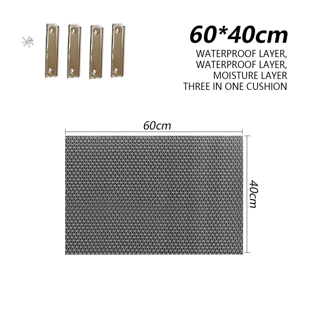 60*40cm Lizard Habitat Mat Reptile Pets Moisturizing Pad Lizard Kennel Supplies Amphibians Terrarium Bottom Mat Waterproof Mat
