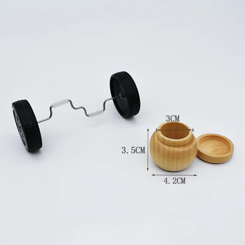 Parrot Balance Birds Intelligence Training Interactive Toy Mini Bicycle Wheels Roller for Small Medium Birds Pet Supplies Toys