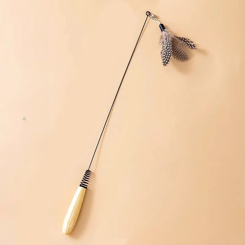 Cat toys funny cat sticks cat self fun relieve boredom little mouse with bell bite resistant little cat consumes energy