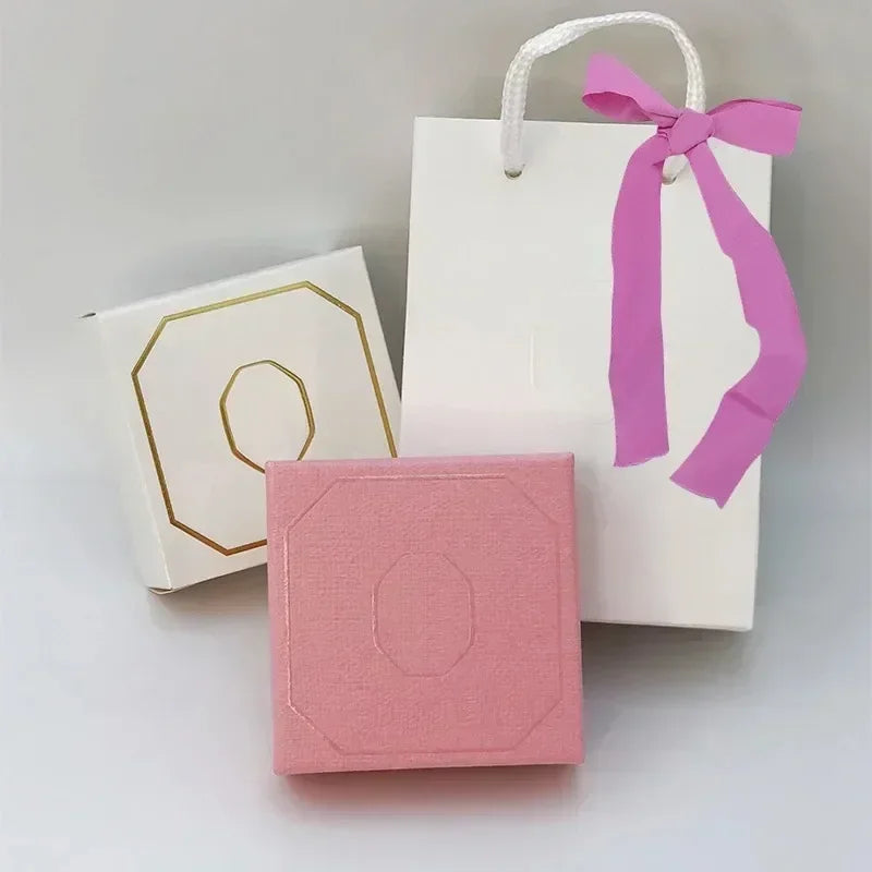 2025 SW NEW Jewelry Packaging Box Necklace Ring Exquisite Earrings Jewelry Box Butterfly Ribbon Wholesale Romantic Gifts