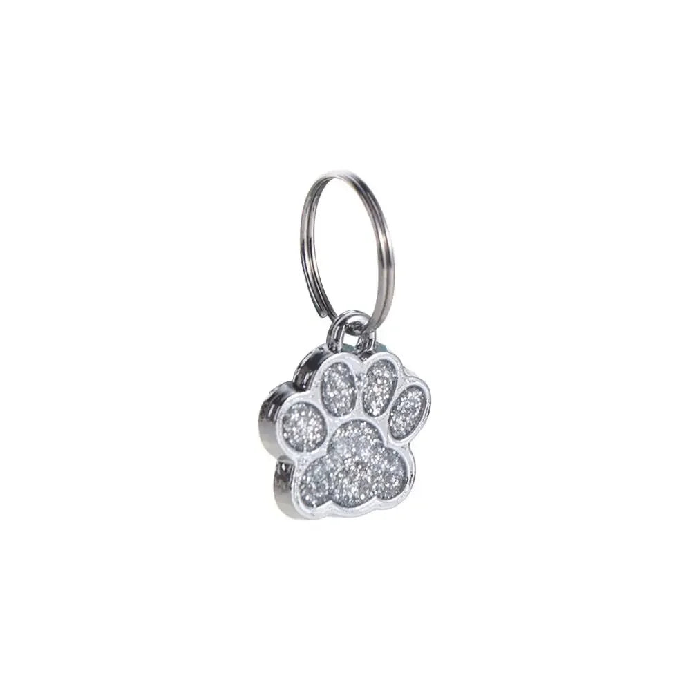 Pet ID Card Crown Pet ID Name Tag Loss Prevention Zinc Alloy Pet Nameplate Personalized Dog Hanging Tag For Cats Dogs