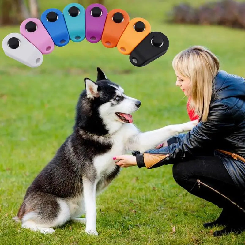 Dog Training Clicker Pet Cat Plastic Sound Clicker New Dogs Click Trainer Aid Tools Portable Sound Guide Dog Training Supplies
