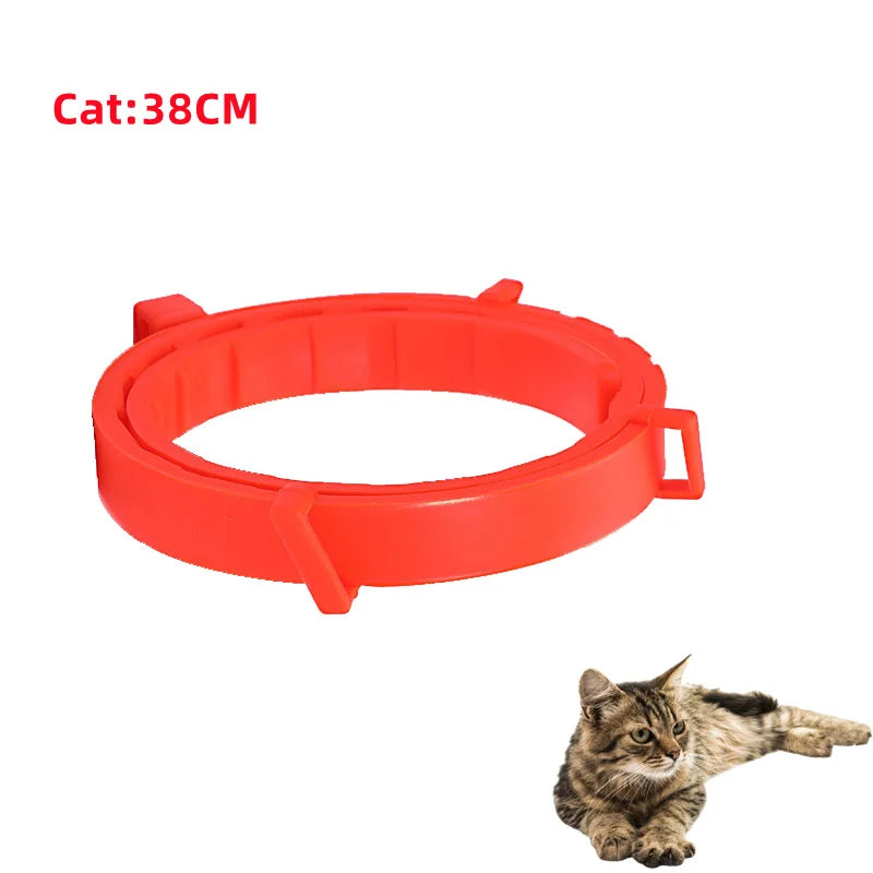 Dog Anti Flea And Ticks Cats Collar Pet 8Month Protection Retractable Pet Collars For Puppy Cat Large Dogs Accessories