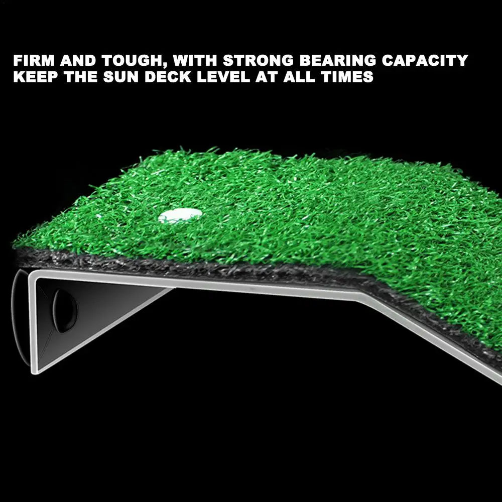 Turtle Basking Platform Simulation Grass Ramp Tortoise Resting Terrace Reptile Lawn Climbing Ladder Aquatic Turtle Tank Accessor