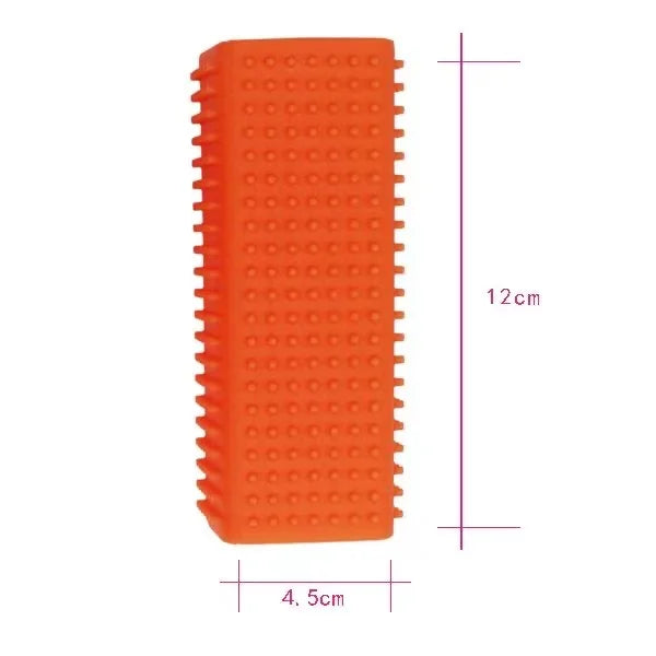Silicone Hollow Rubber Dog Hair Brush Remover Cars Furniture Carpet Clothes Cleaner Brush for Dogs Pet Supplies Dog Hair Remover