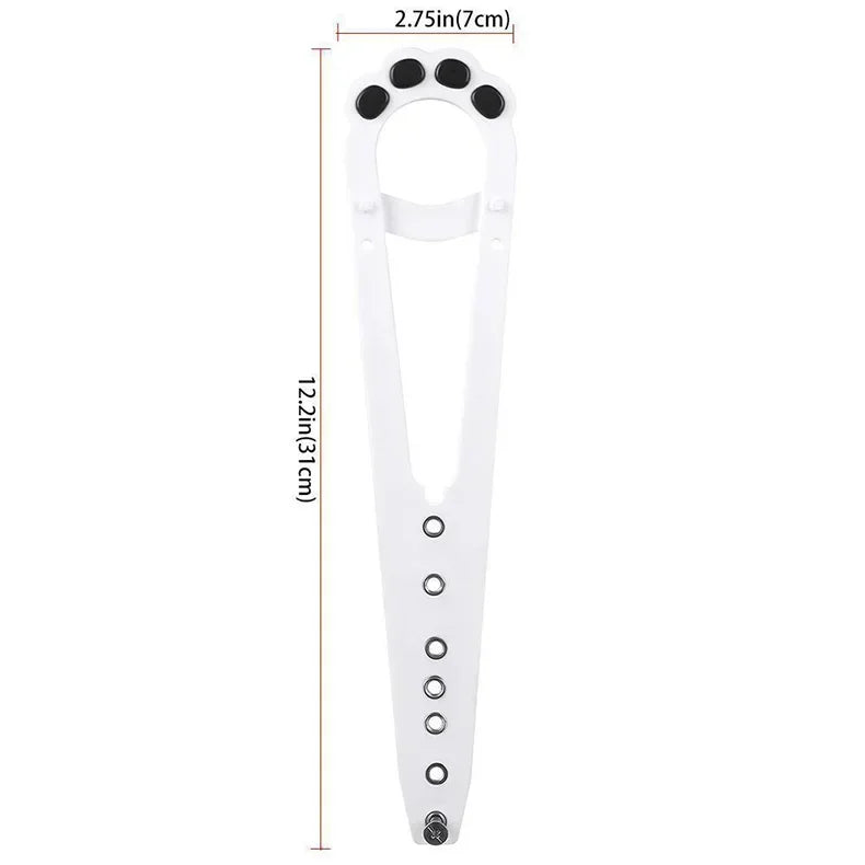 Dog Door Stopper Elastic Gate Lock Flex Latch Strap Cat Door Holder Latch Adjustable Keep Dog Out From Entering Pet Gate Supply