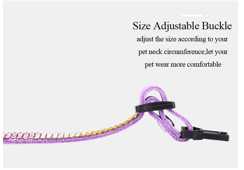Small Cat Collar Rhinestone Breakaway Shiny Pet Goats Necklace Collier Chain Quick Release Safety Soft Suede Luxury for Kitten