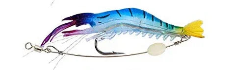 Goture1pcs Silicon Shrimp Fishing Lure 9cm 6g Mixed Color Artificial Shrimp Bait with Hook Freshwater Soft Lure Fishing Tackle