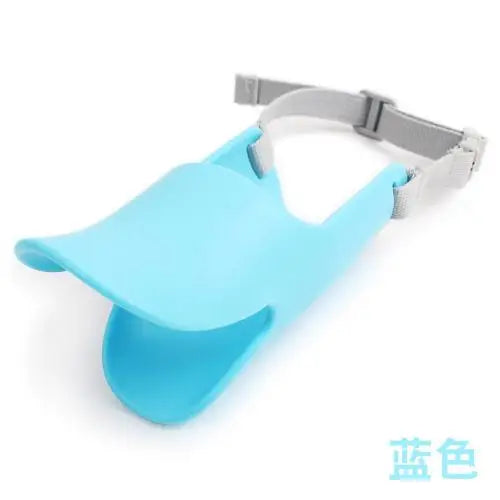 Chien Dog Muzzle Silicone Duck Muzzle Mask for Pet Dogs Anti Bite Stop Barking Muzzle Leather Silicone Dog Muzzles Dog Bandanas
