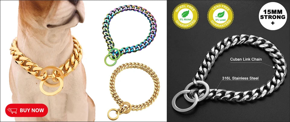 Short Explosion-Proof Pull Dog Chain, Traction Belt, Hand Made Leash, Spring Buffer, One Step Lead Rope for Medium and Large Dog