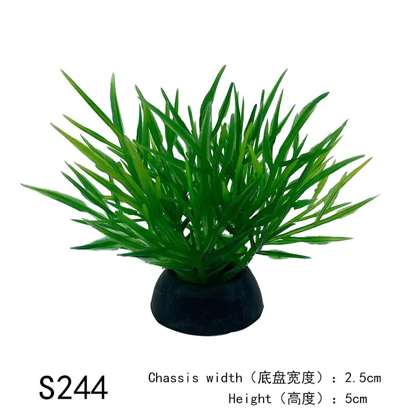 Artificial Plants Aquarium Decor Simulation Water Weeds Ornament Plant Fish Tank Landscaping Aquarium Grass Fish Tank Decoration