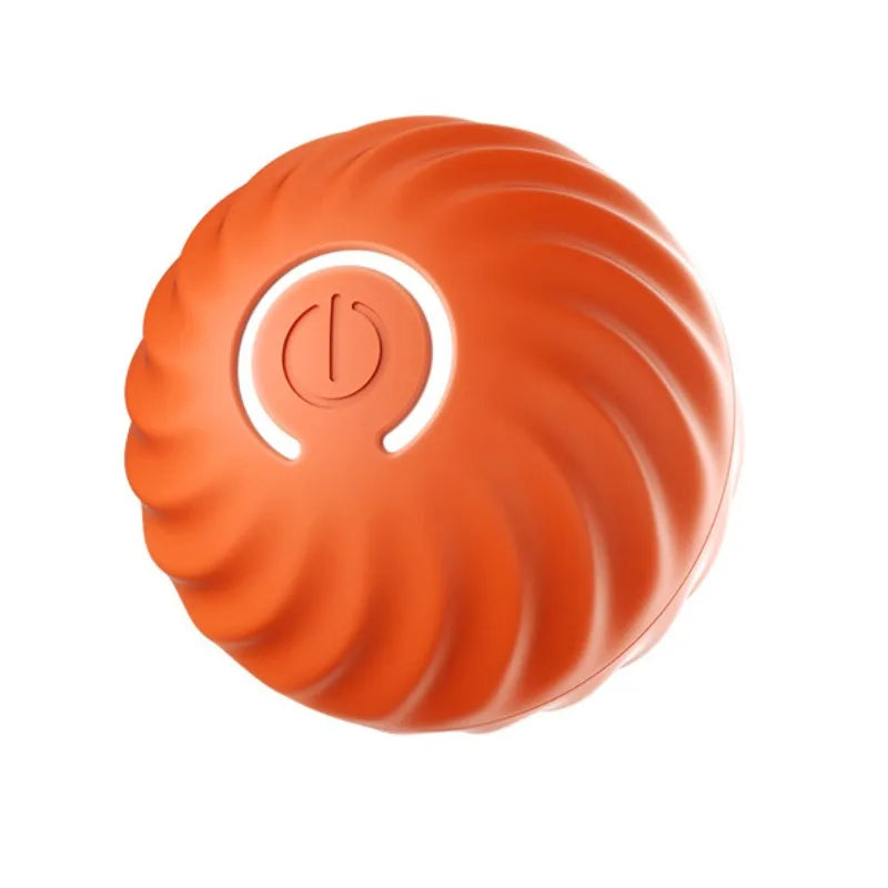 Pet Toy Ball Automatic Moving Dog Toy Ball Smart USB Jumping Rotating Interactive Dog Chew Toy Ball for Puppy Ball Toys