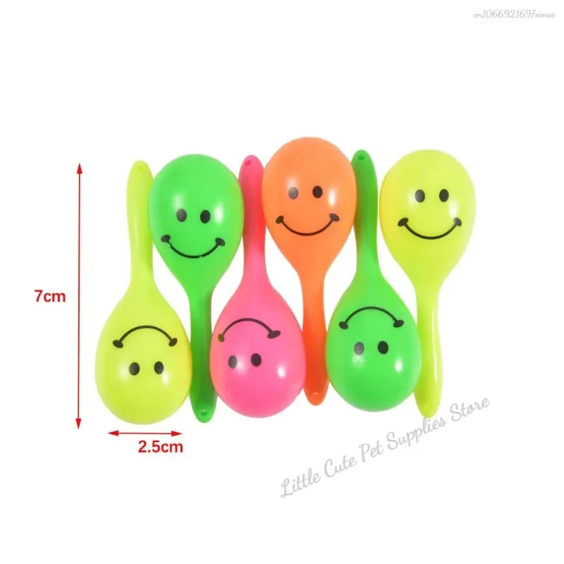 3/5/10pcs Parrot Rattle Sand Hammer Sand Ball Bird Bites Wisdom Interactive Training Toy Pet Accessories Bird Toys Parrot Rattle