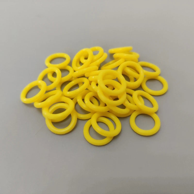 100PCS Pigeon Foot Rubber Ring Colorful Elastic Identification Rings for Carrier Pigeon Racing Pigeons Bird Appliances 8mm