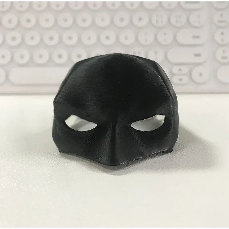 Cat Face Cushion Bat Cosplay Hat Spooky Halloween Atmosphere Prop Plastic Black Make-up Half Mask Party