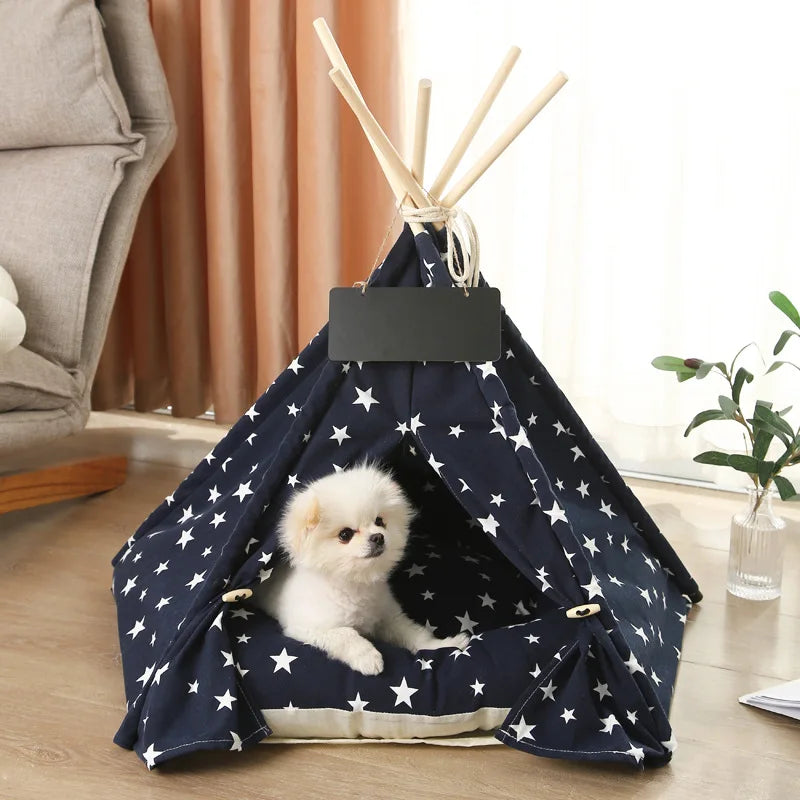 Dog kennel cat nest pet cat tent nest mat winter warmth and washable cat house cat house kitten cat tent  Pet Bed
