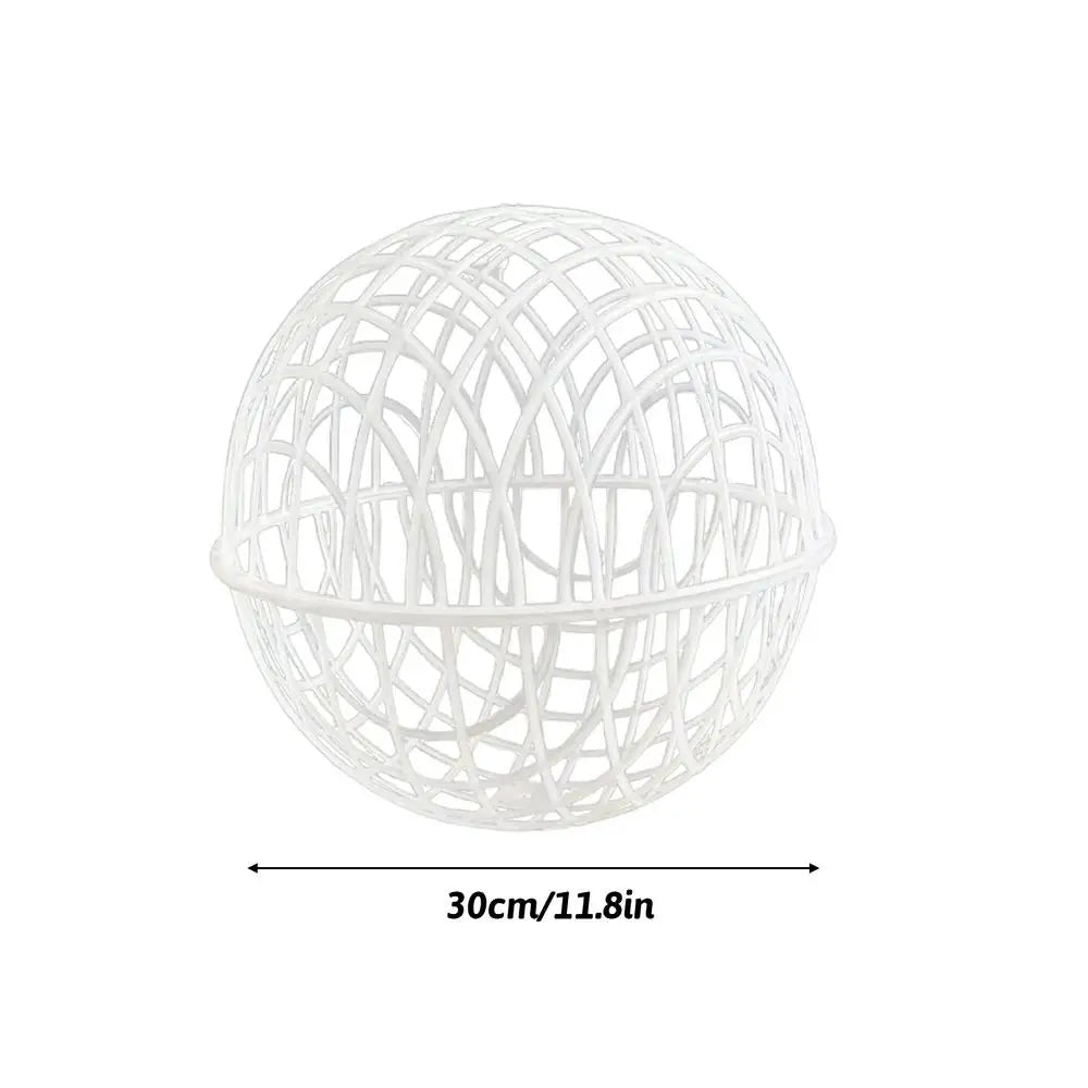 Chicken Balls Cage For Outside Spherical 3 Pieces Chicken Cage Pet Safety Cage Ball-Shaped Chicken Hamster Ball Cage Safe