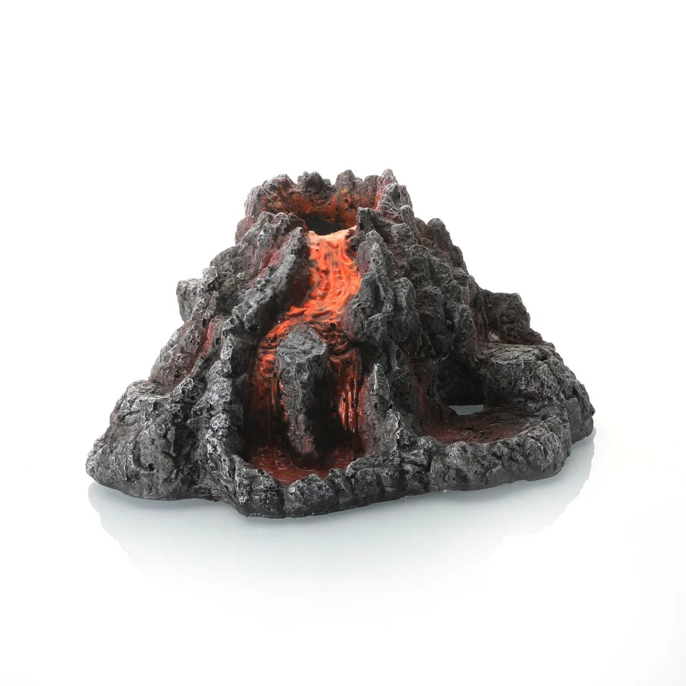 Aquarium Volcano Shape Air Bubble Stone Oxygen Pump Decoration Bubble Stone Tank Plate Air Pump Aquarium Fish Tank Decoration