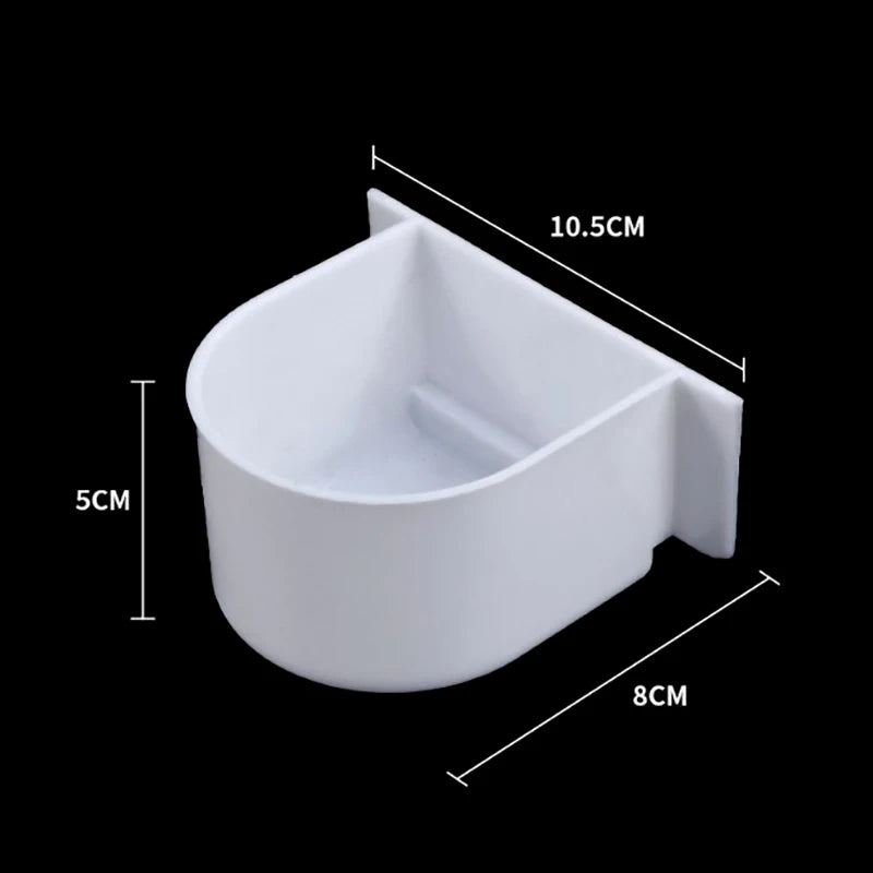 Plastic Hummingbird Feeder Reusable Bird Feeder Lightweight Pet Accessory Practical Feeding Cup Cage Food Water Bowl Bird Feeder