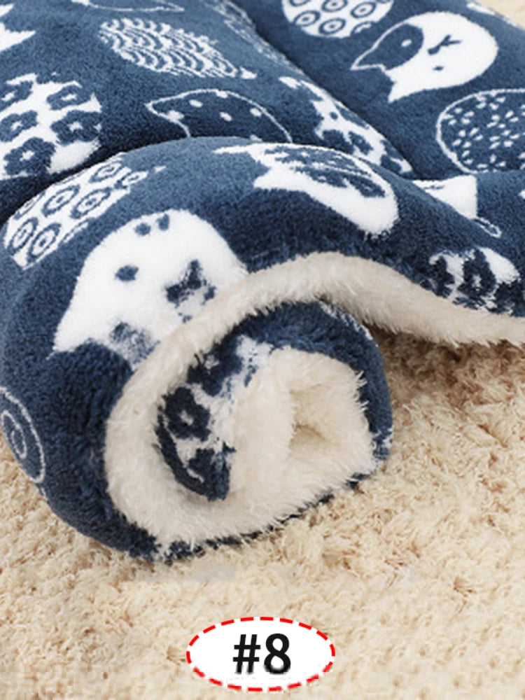 Breathable Hamster Pet Pee Pad Guinea Pig Fleece Mat Cage Liners Small Animal Warm Mat for Rabbit Accessories Jaula Conejo