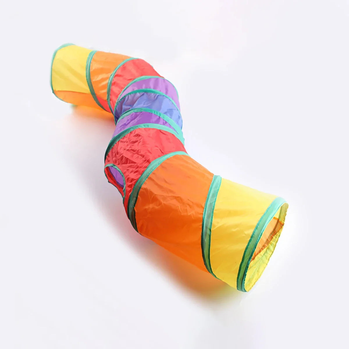 1pc Cat Tunnel Tube, Foldable Cat Toys, Cat Training, Fun Interactive Toys, Puppy Black Tunnel, Pet Supplies, Cat Accessories