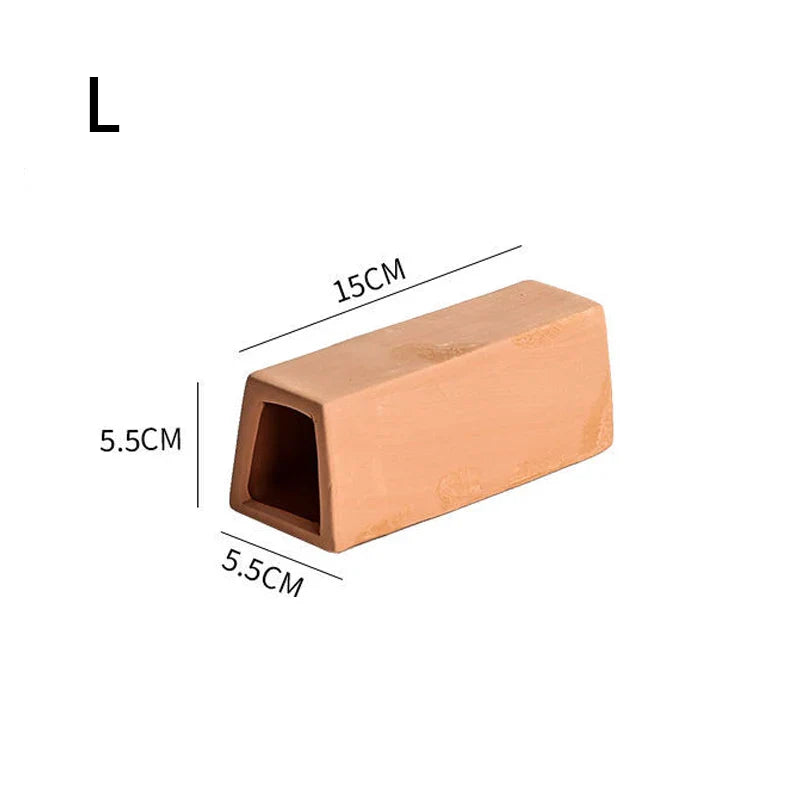 S/M/L/XL Fish Shrimp Breeding Tank Hiding Shelter Clay Pot Spawning House Fish Tank Decoration Cave Aquarium Accessories