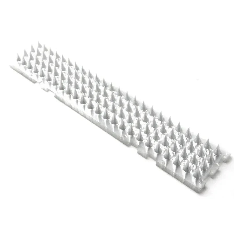 1/2pcs Spikes Repeller Cat Plastic Bird Repellent Anti Pigeon Anti-bird Squirrel Garden Fences Control Transparent Spikes Fence