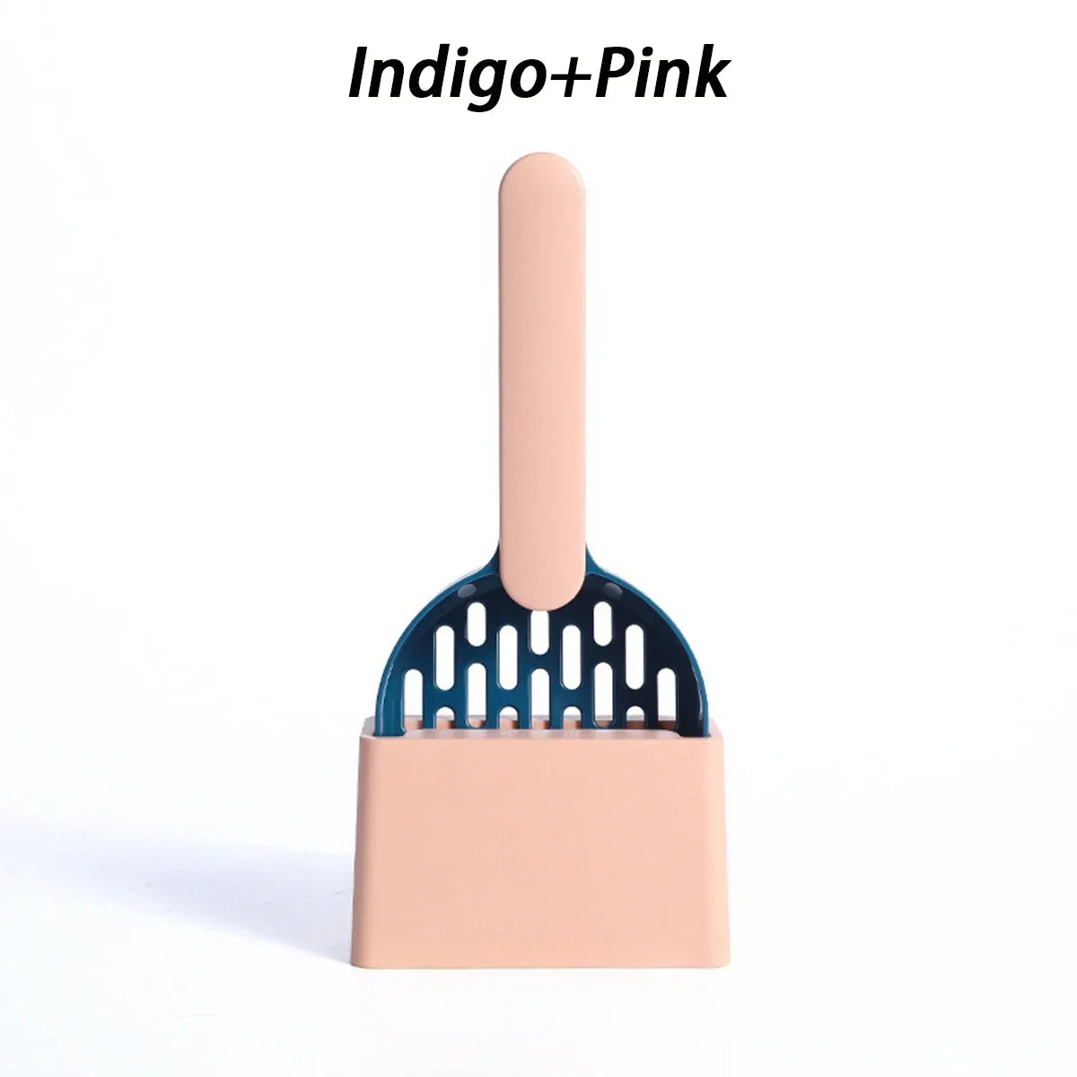 Cat Litter Scoop Plastic Cat Litter Shovel With Base Self Cleaning Cat Litter Box Shovel Kitten Toilet Clean Tools Cat Supplies