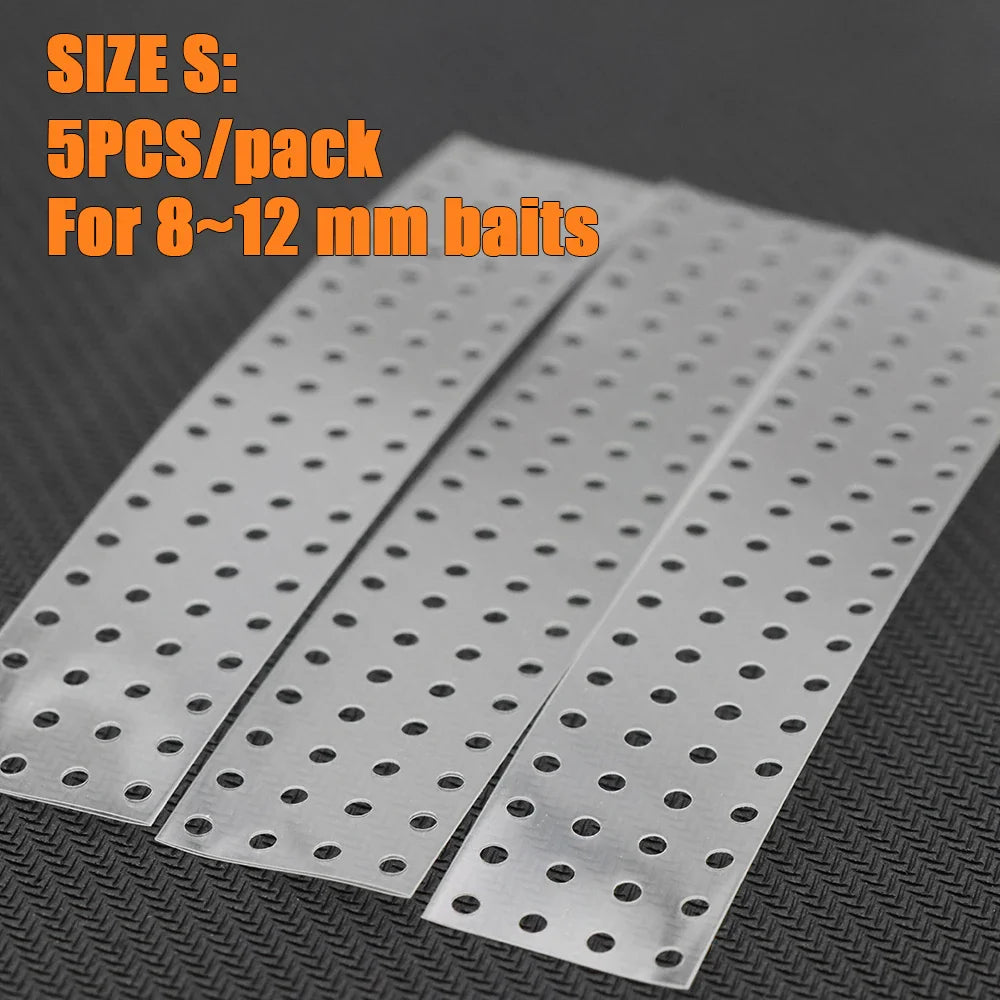 5pcs Carp Fishing Bait Super Wraps Method Feeder Carp Lure Boilie Anti-biting Heat Shrinking Tube For Fish Accessories Tackle