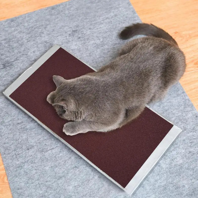 20 X 10 Inch Self Adhesive Sandpaper 3PCS Dog Scratch Pad Replacement 60 80 120grit Cat Nail File Scratcher Stickyback Sandpaper