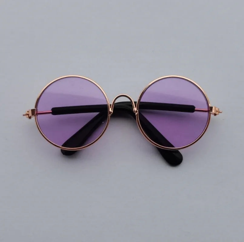 Glasses For a Cat Pet Products Goods For Animals Dog Accessories Cool Funny The Kitten Lenses Sun Photo Props Colored Sunglasses
