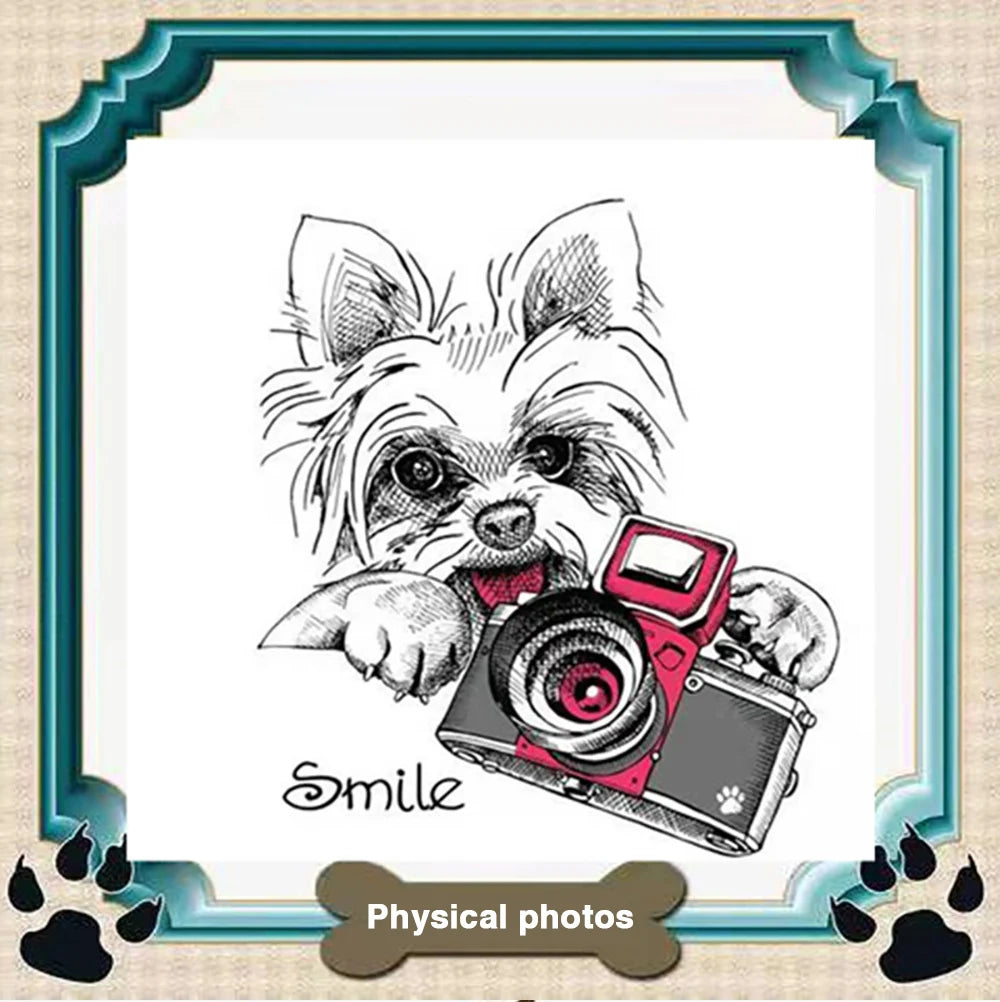 Dog Necklace Adjustable Cat Collar Zircon Bone Rhinestone Diomand Pendant Jewelry Luxury Metal Copper Dog Collars Dog Accessory